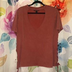 Forever 21 cutout tee